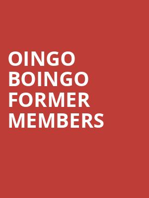 Oingo Boingo Former Members, Mountain Winery, San Jose