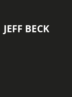 Jeff Beck, San Jose Civic, San Jose