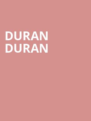 Duran Duran, SAP Center, San Jose