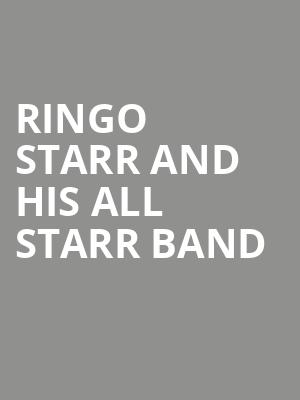 Ringo Starr And His All Starr Band, San Jose Civic, San Jose
