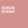 Duran Duran, SAP Center, San Jose