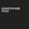 Christopher Titus, San Jose Improv, San Jose