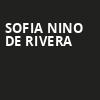 Sofia Nino de Rivera, California Theatre, San Jose